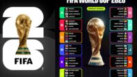 Piala Dunia 2026 hanya tingga menunggu hari. Turnamen sepakbola terakbar edisi kali ini digelar di tiga negara untuk pertama kalinya dalam sejarah, yaitu Amerika Serikat (AS), Kanada, dan Meksiko.